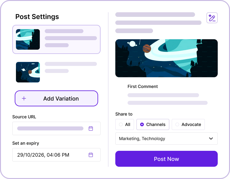 content builder ui